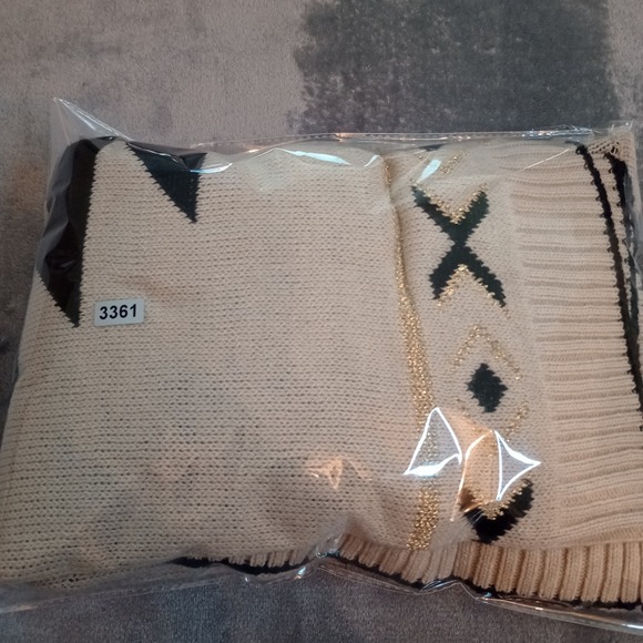 Aztec‎ Southwestern Open Front Long Cardigan Sweater Flowy Western Womens Large - Picture 12 of 12